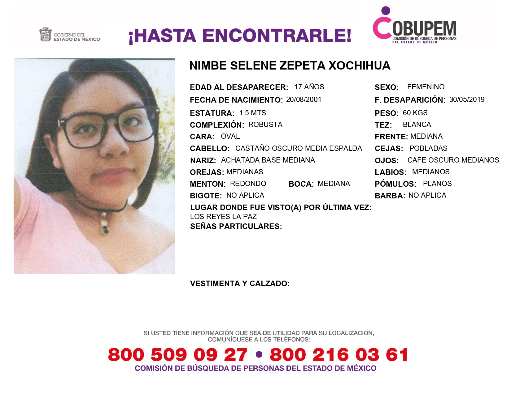 Nimbe Selene Zepeda Xochihua